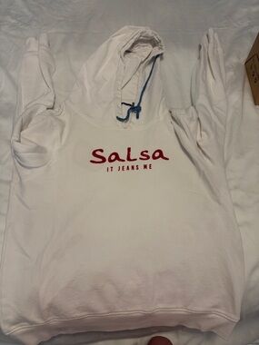 White Hooded Sweatshirt - Women